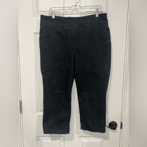 Miraclebody‎ Women’s crop capri pant Size 14 Black